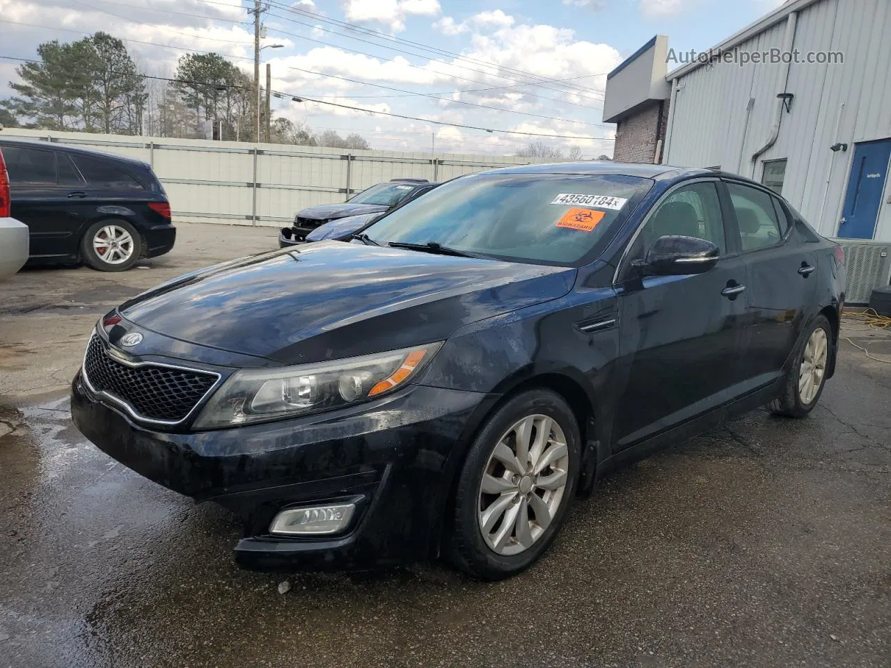 2014 Kia Optima Ex Black vin: 5XXGN4A72EG300275