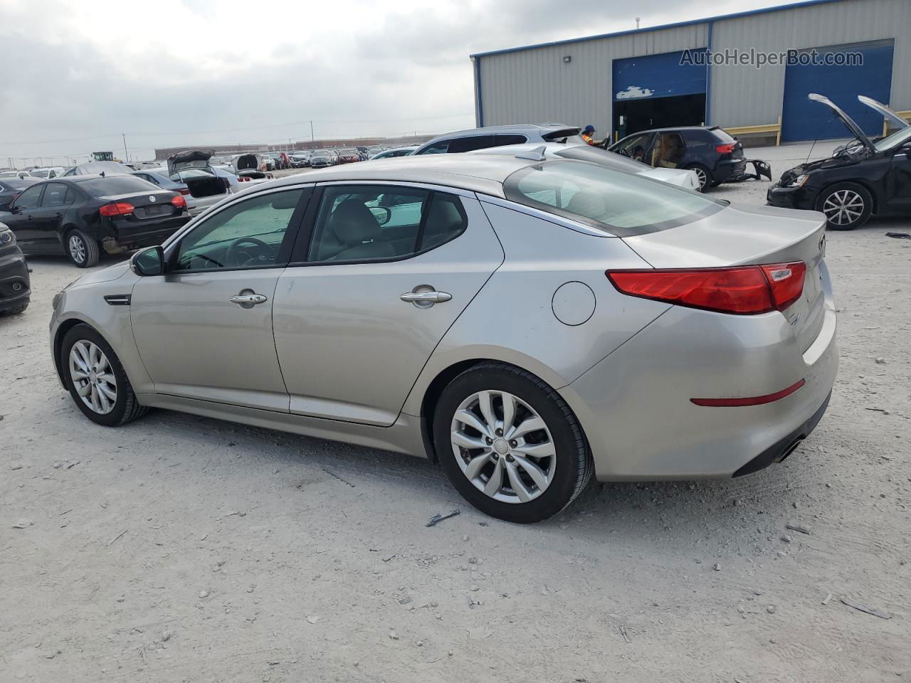 2014 Kia Optima Ex Silver vin: 5XXGN4A72EG311633