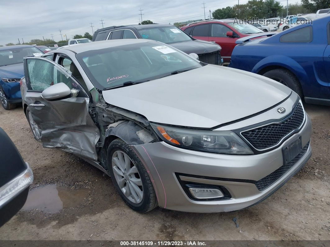 2014 Kia Optima Ex Silver vin: 5XXGN4A72EG320171