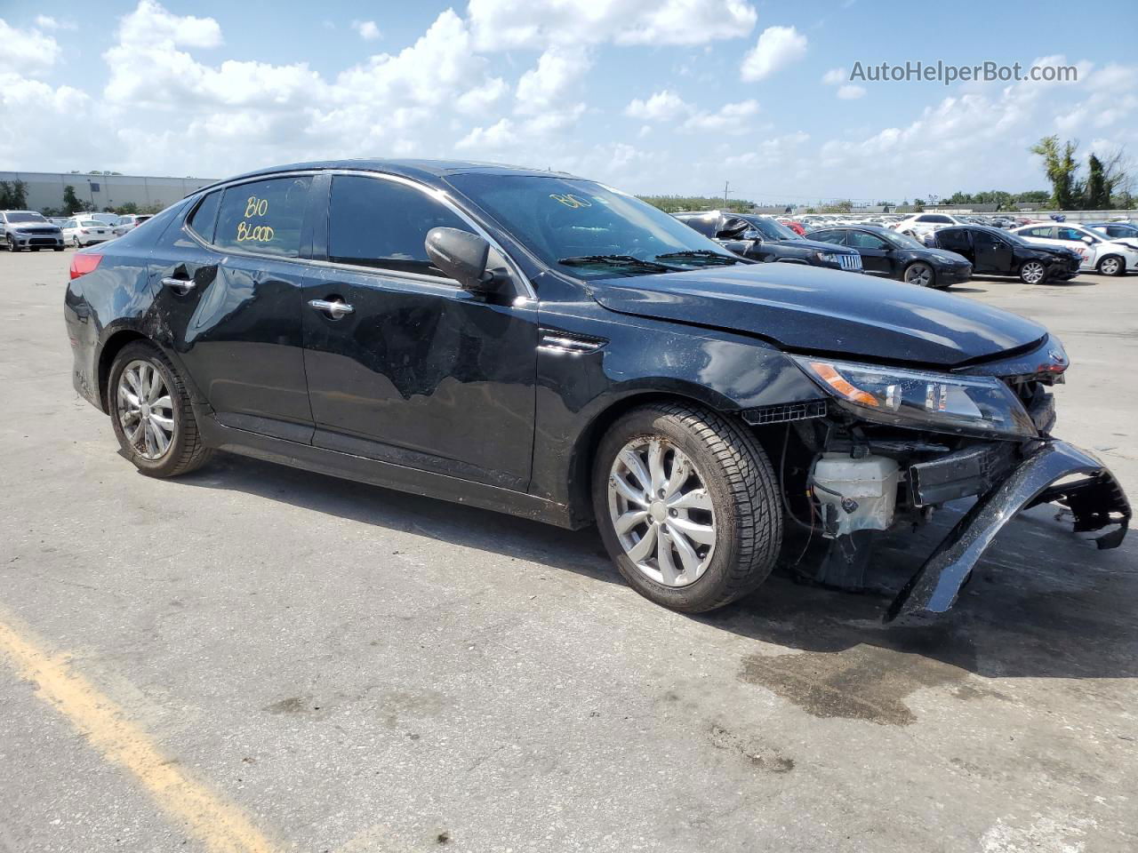 2015 Kia Optima Ex Black vin: 5XXGN4A72FG425049