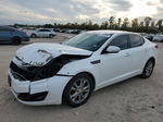 2013 Kia Optima Ex White vin: 5XXGN4A73DG150319