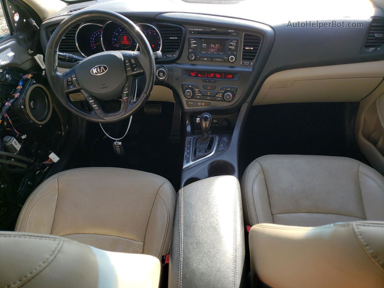 2013 Kia Optima Ex Серый vin: 5XXGN4A73DG153916