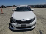 2014 Kia Optima Ex White vin: 5XXGN4A73EG270803