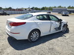 2014 Kia Optima Ex White vin: 5XXGN4A73EG270803