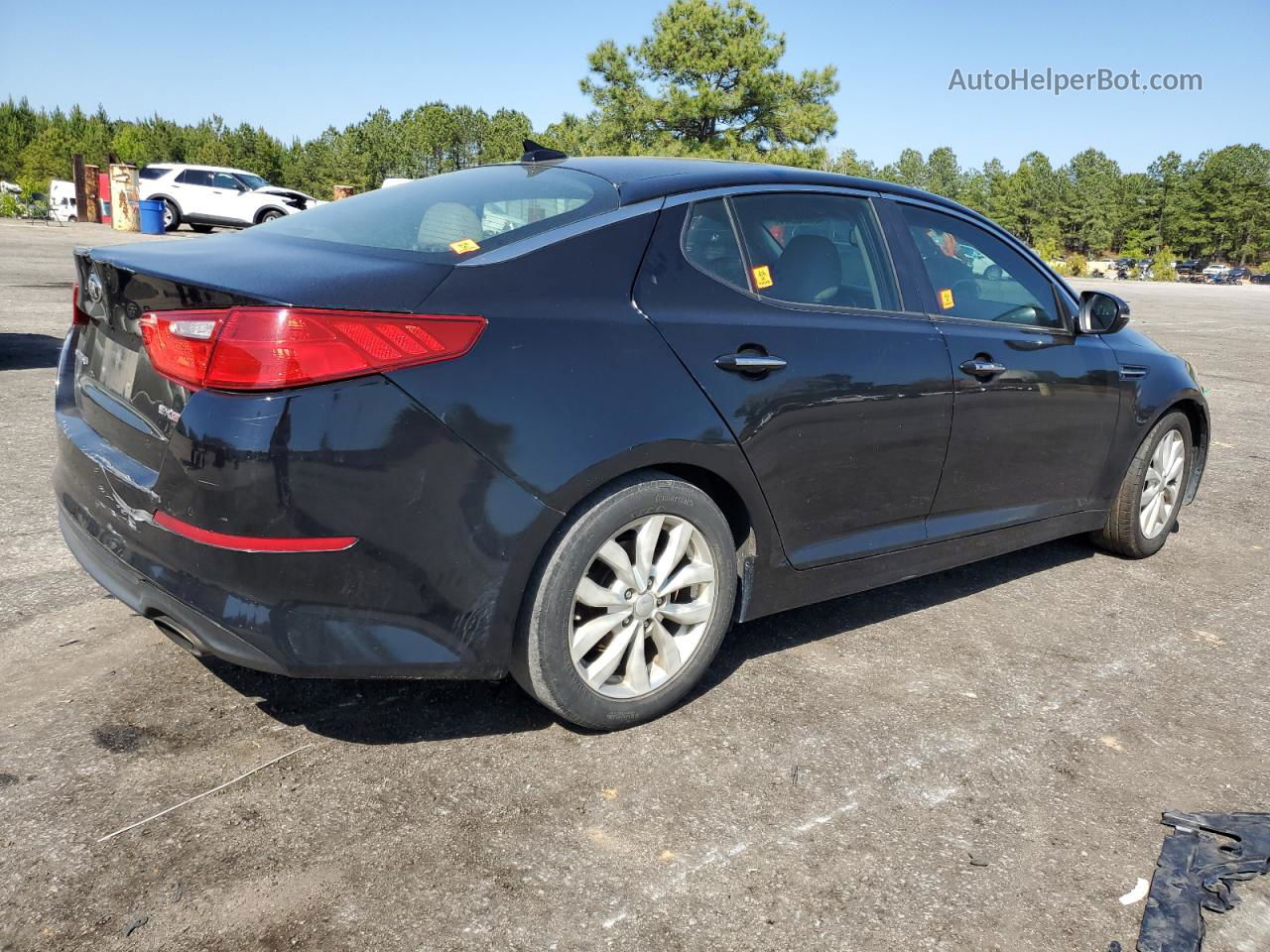 2014 Kia Optima Ex Black vin: 5XXGN4A73EG291103