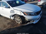 2014 Kia Optima Ex White vin: 5XXGN4A73EG337223