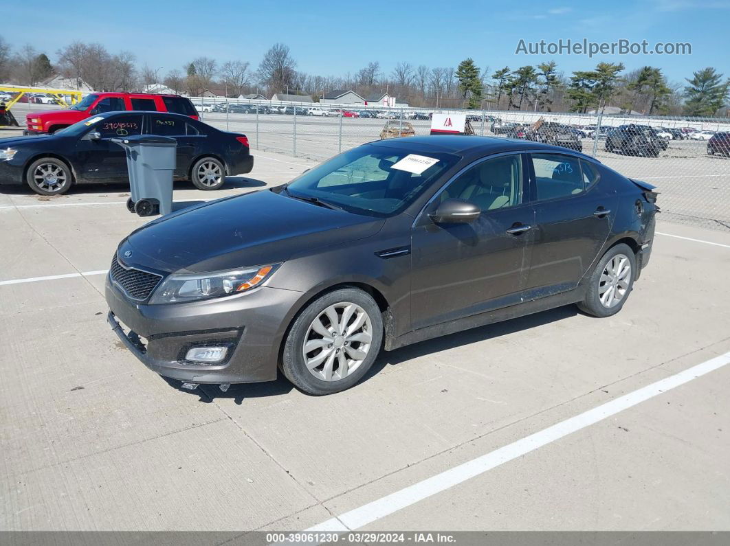 2014 Kia Optima Ex Gray vin: 5XXGN4A74EG272852