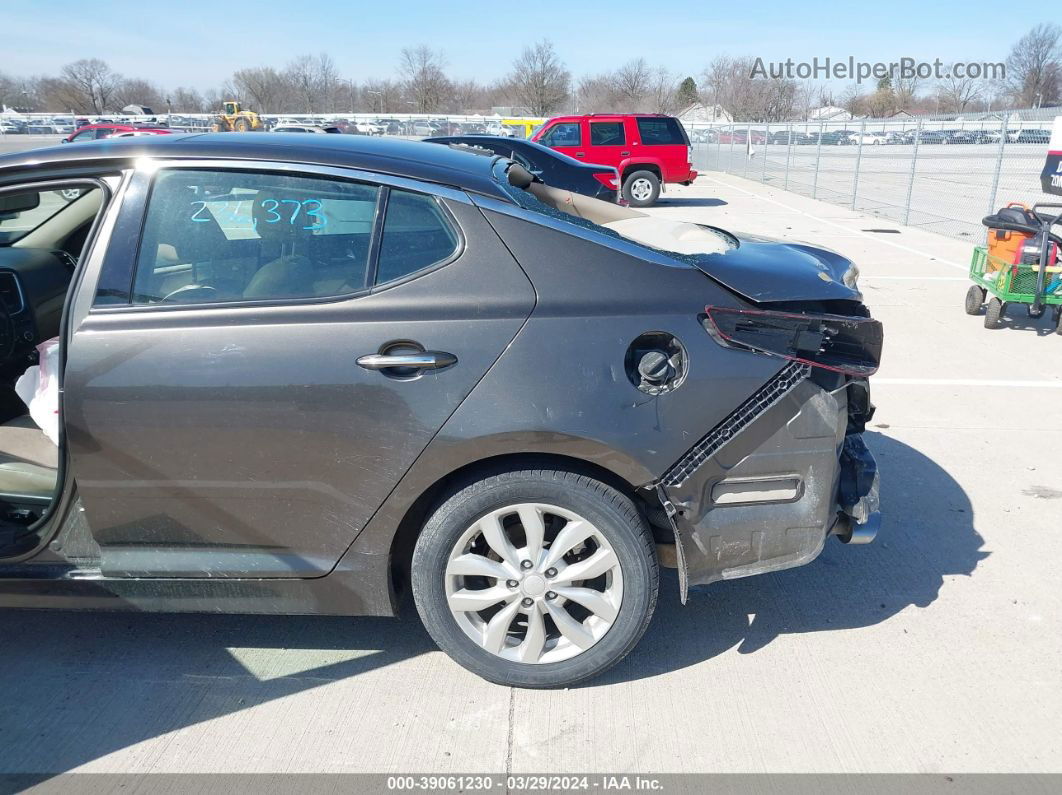 2014 Kia Optima Ex Gray vin: 5XXGN4A74EG272852