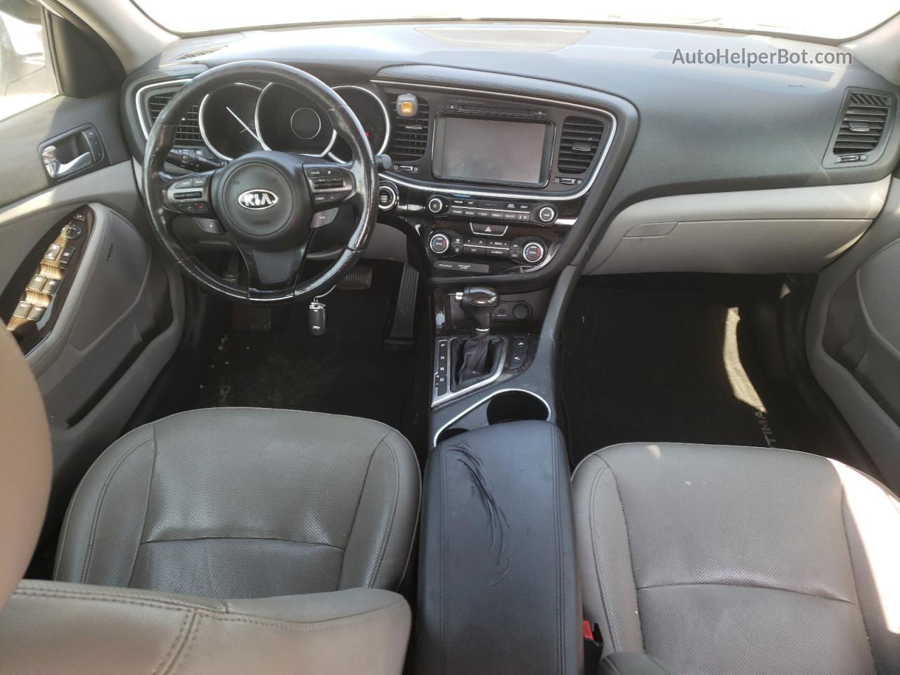 2014 Kia Optima Ex Белый vin: 5XXGN4A74EG300620