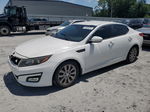 2014 Kia Optima Ex White vin: 5XXGN4A74EG309415