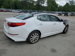 2015 Kia Optima Ex White vin: 5XXGN4A74FG419513