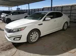 2015 Kia Optima Ex Белый vin: 5XXGN4A74FG434920