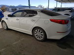 2015 Kia Optima Ex White vin: 5XXGN4A74FG434920