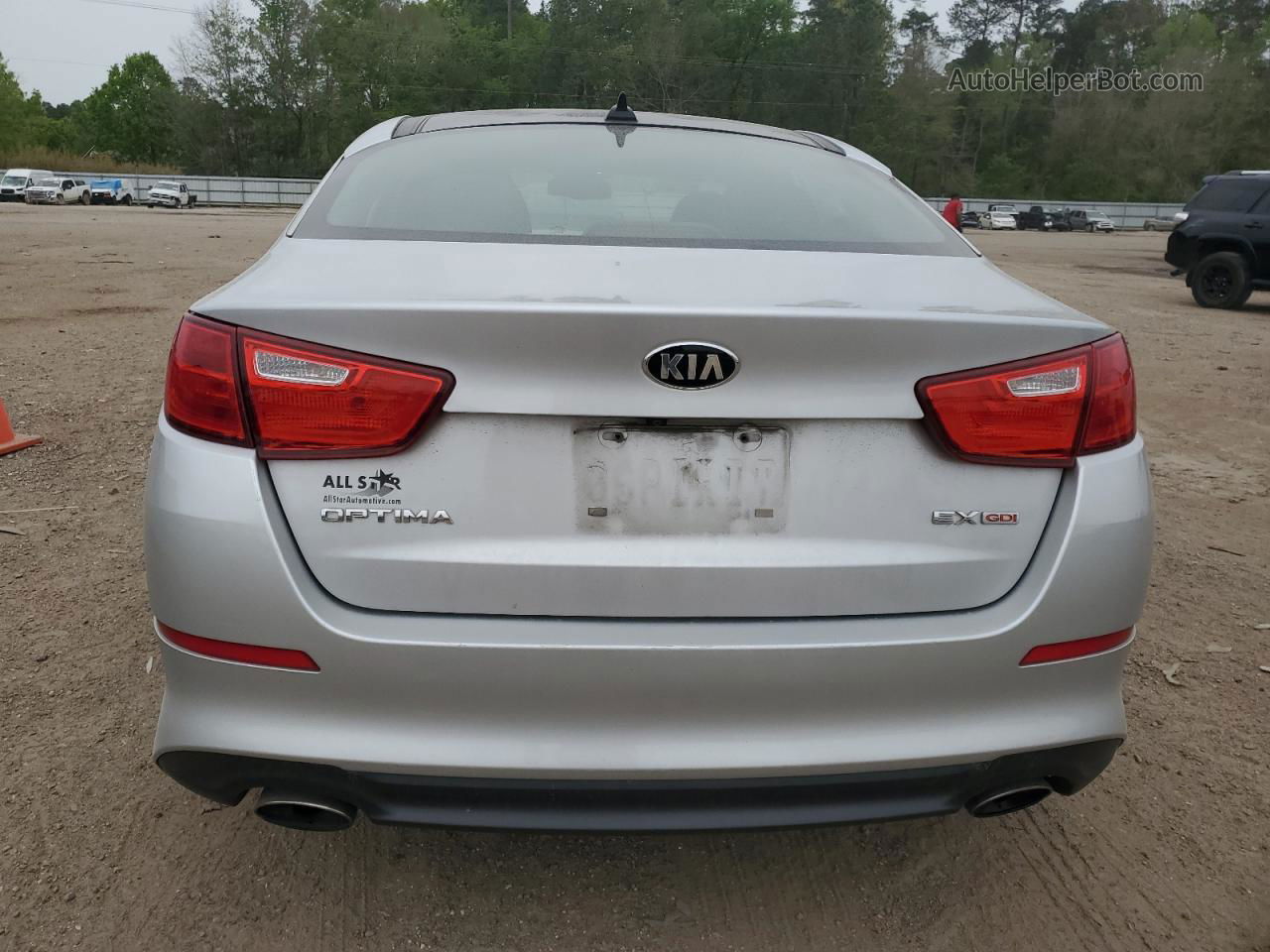 2015 Kia Optima Ex Silver vin: 5XXGN4A74FG517277