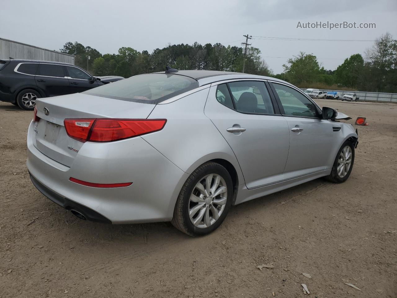 2015 Kia Optima Ex Silver vin: 5XXGN4A74FG517277