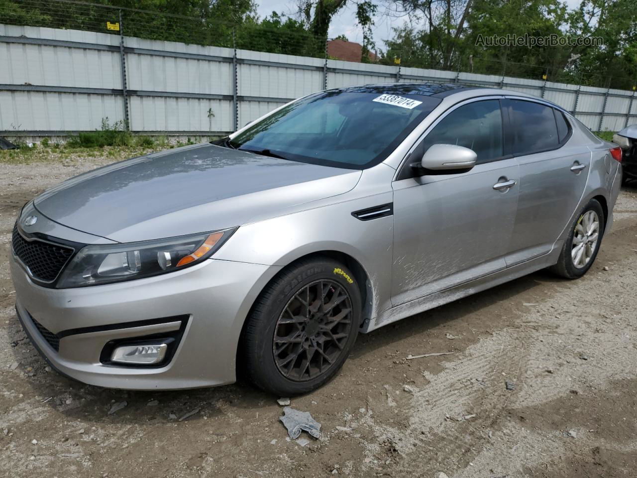 2014 Kia Optima Ex Silver vin: 5XXGN4A75EG274514