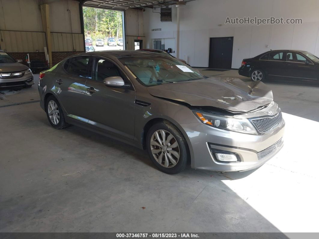 2014 Kia Optima Ex Серебряный vin: 5XXGN4A75EG303137