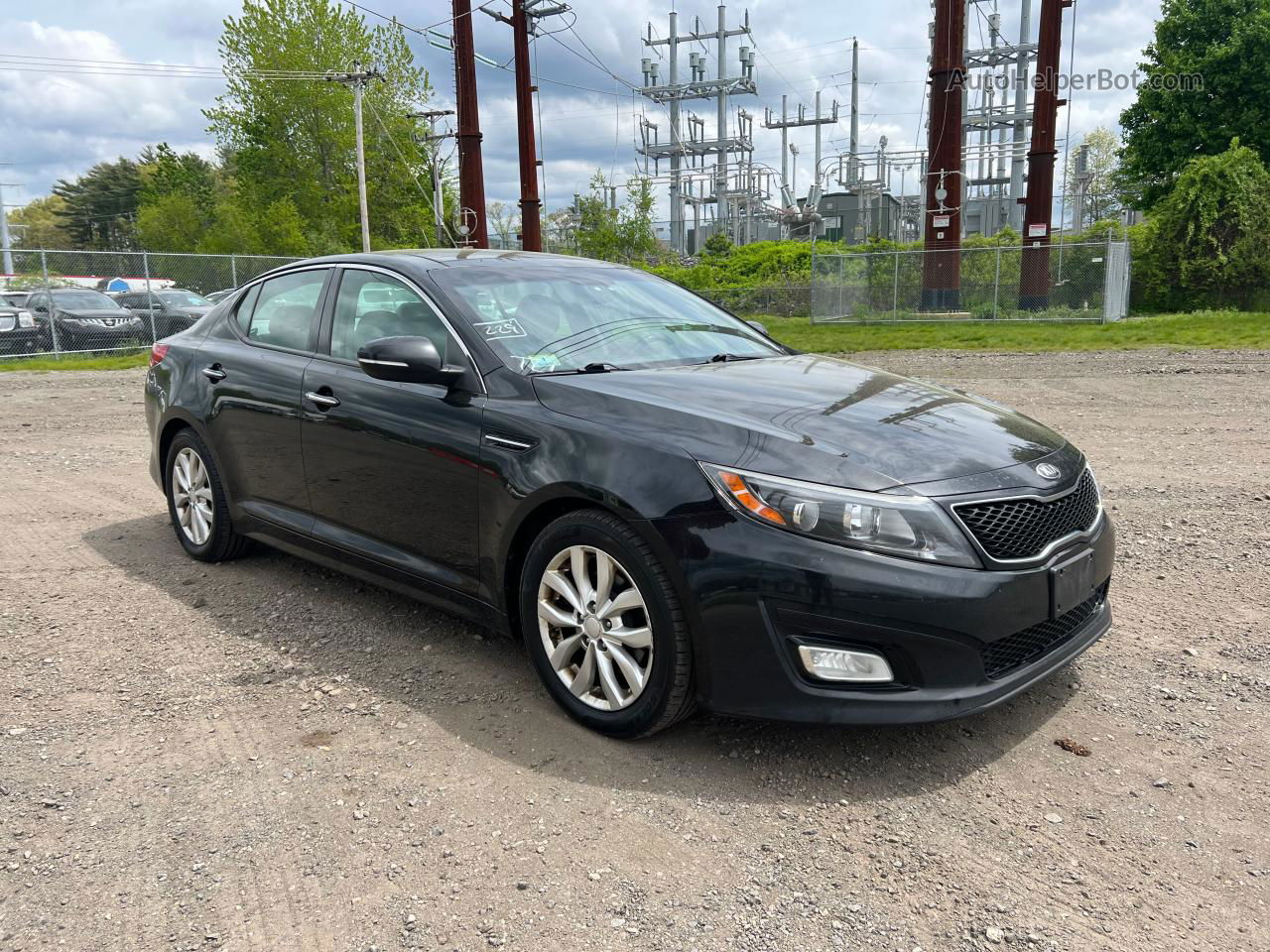 2014 Kia Optima Ex Black vin: 5XXGN4A75EG323999