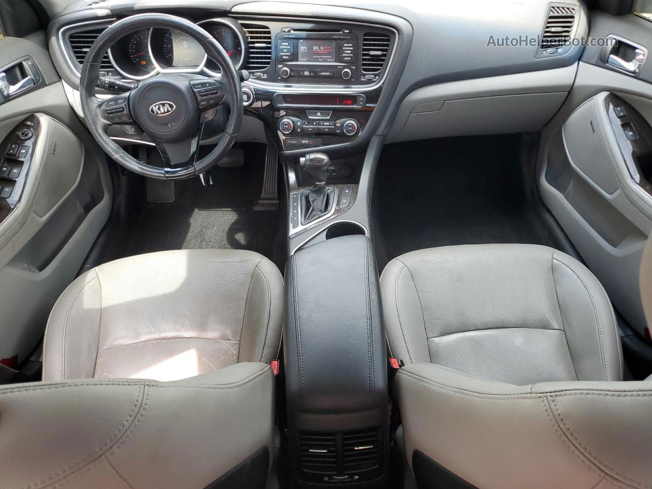 2014 Kia Optima Ex Серебряный vin: 5XXGN4A75EG326112