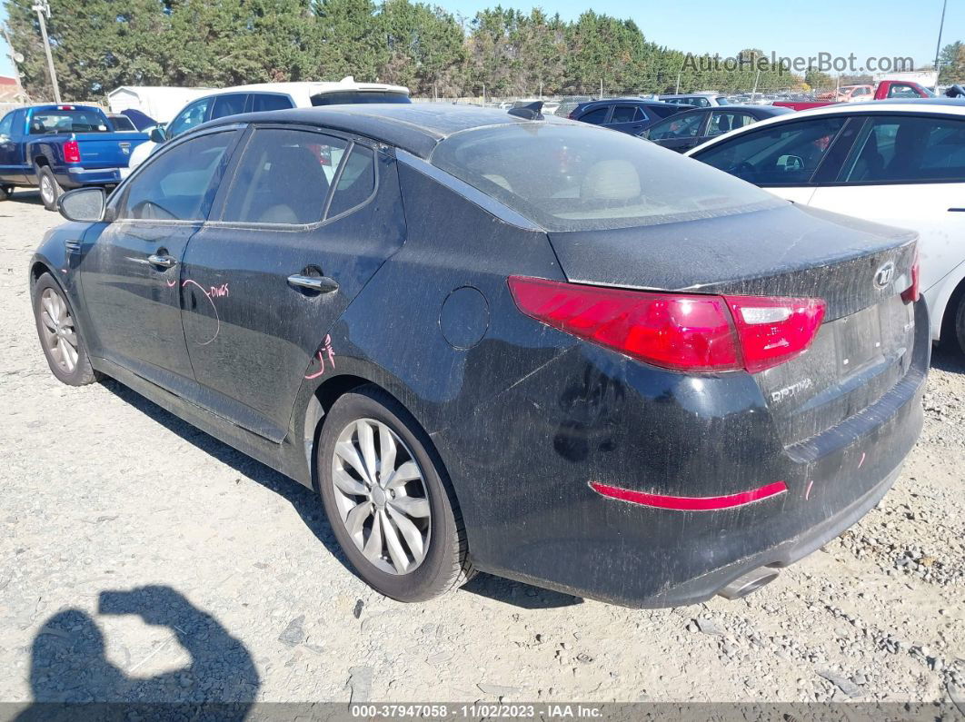 2014 Kia Optima Ex Черный vin: 5XXGN4A75EG330211