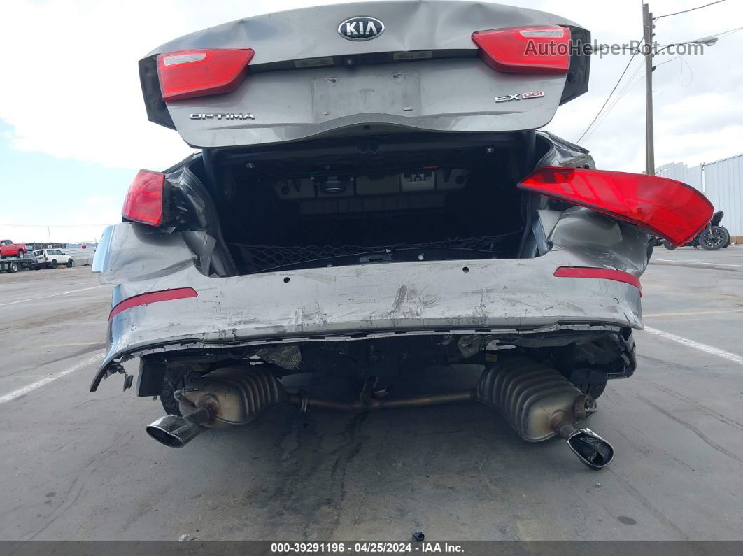 2014 Kia Optima Ex Серебряный vin: 5XXGN4A75EG337613