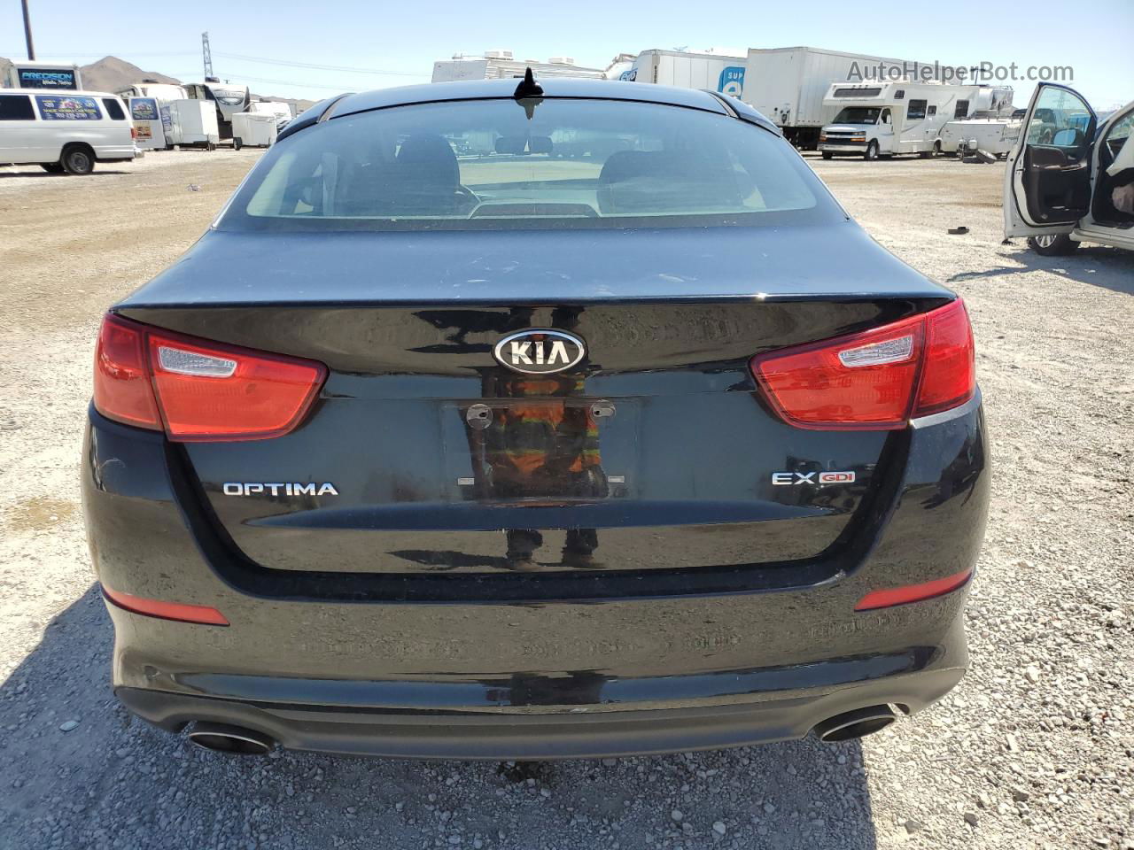 2015 Kia Optima Ex Black vin: 5XXGN4A75FG513397