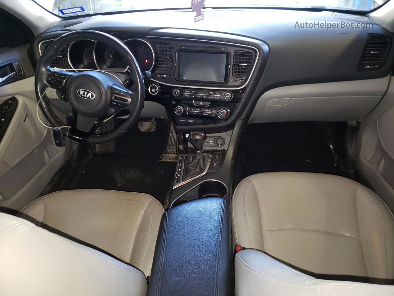 2014 Kia Optima Ex Серый vin: 5XXGN4A76EG287854