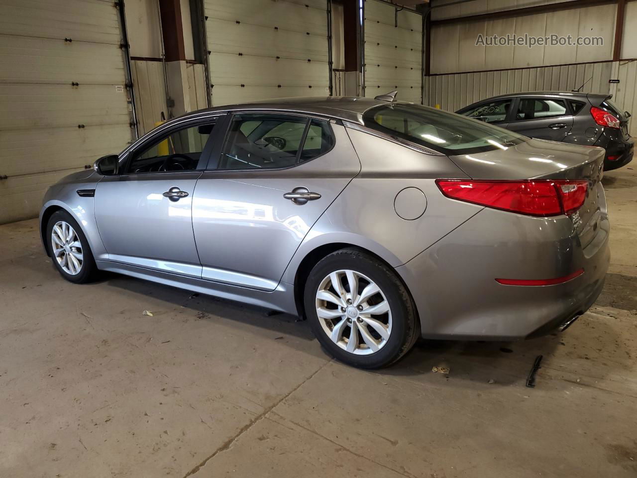 2014 Kia Optima Ex Gray vin: 5XXGN4A76EG296005