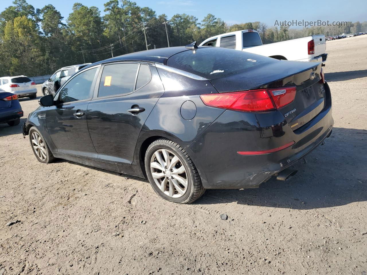 2014 Kia Optima Ex Black vin: 5XXGN4A76EG333411