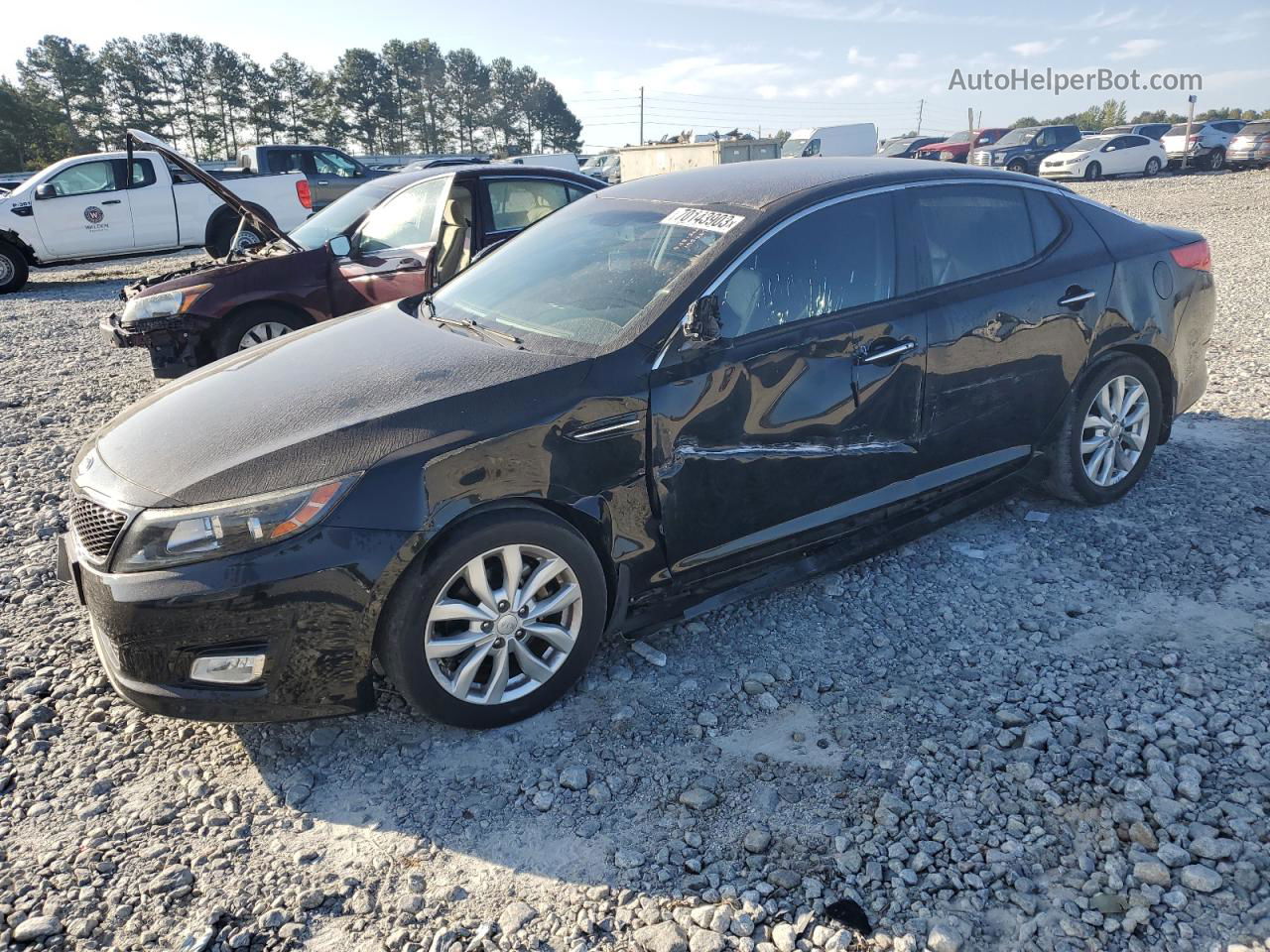 2015 Kia Optima Ex Black vin: 5XXGN4A76FG511576