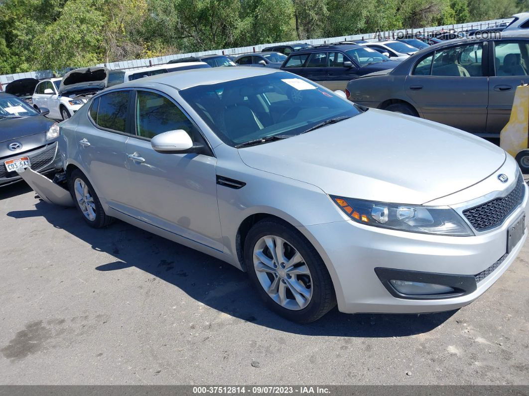 2013 Kia Optima Ex Silver vin: 5XXGN4A77DG091355