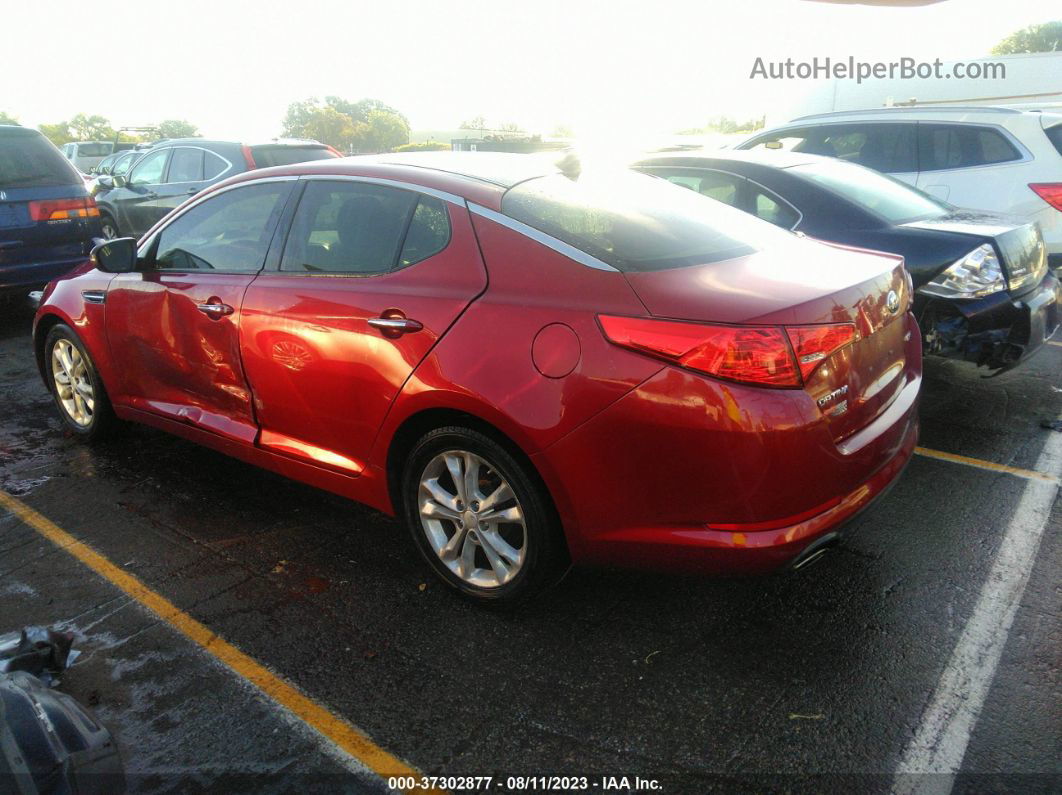 2013 Kia Optima Ex Red vin: 5XXGN4A77DG157855