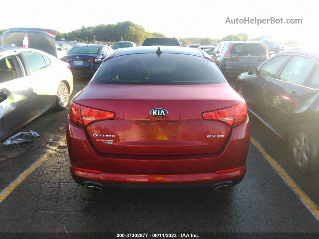 2013 Kia Optima Ex Red vin: 5XXGN4A77DG157855