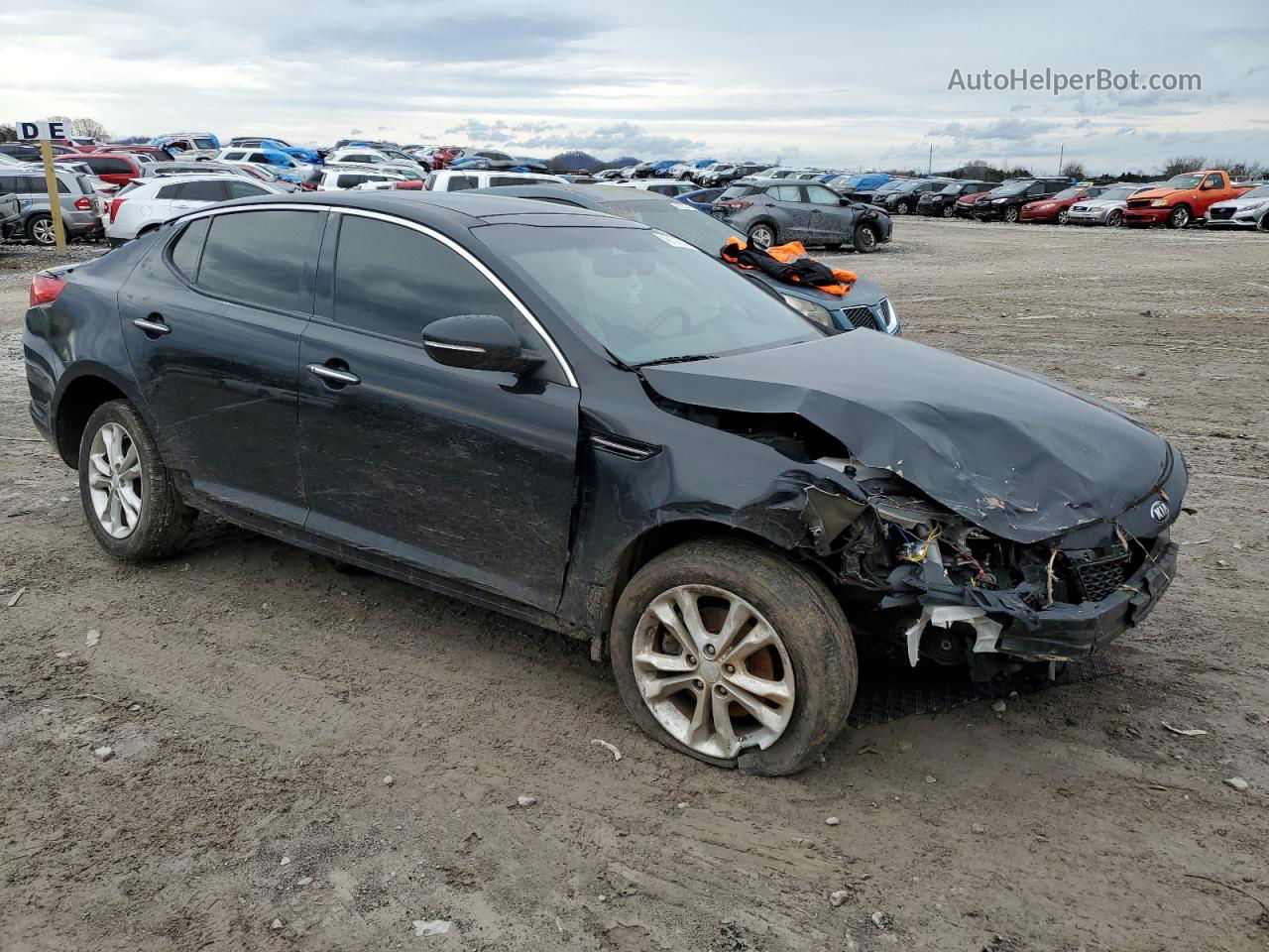 2013 Kia Optima Ex Black vin: 5XXGN4A77DG249774