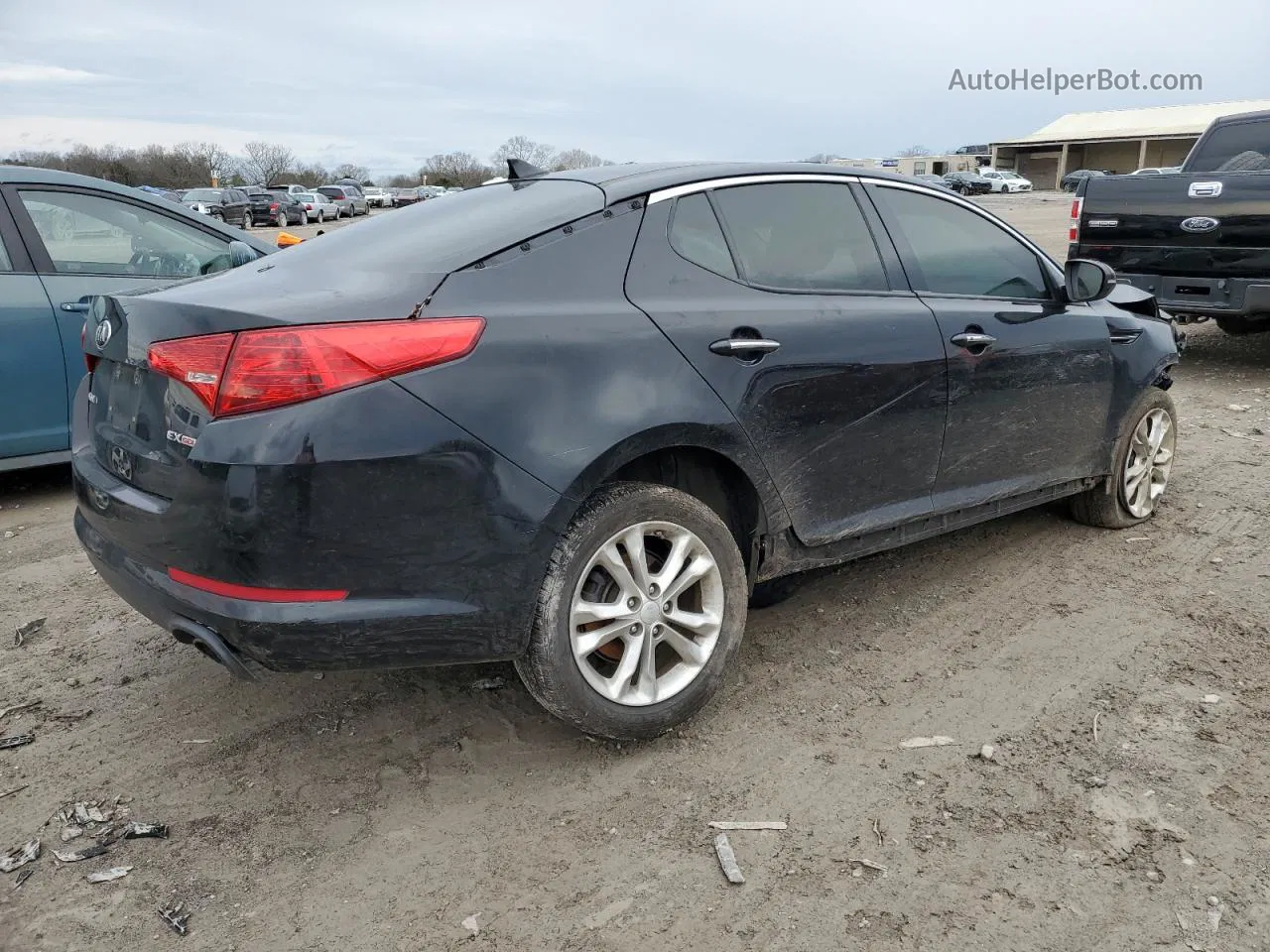 2013 Kia Optima Ex Black vin: 5XXGN4A77DG249774