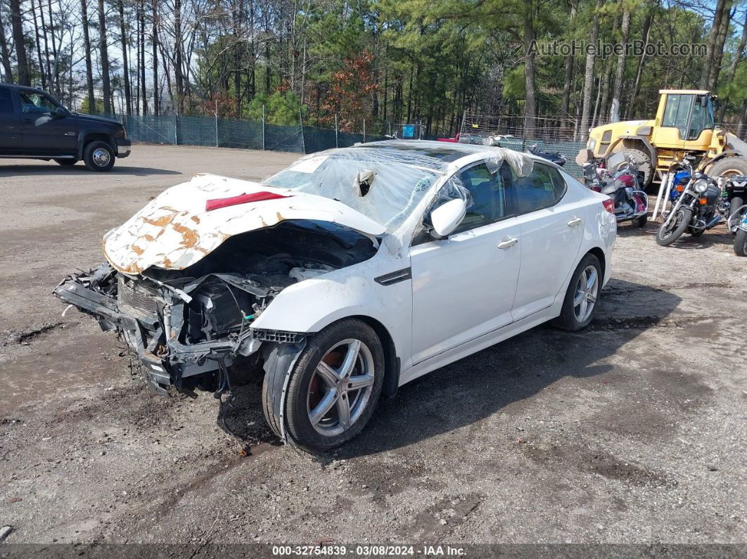 2014 Kia Optima Ex Белый vin: 5XXGN4A77EG286857