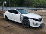 2014 Kia Optima Ex White vin: 5XXGN4A77EG303804