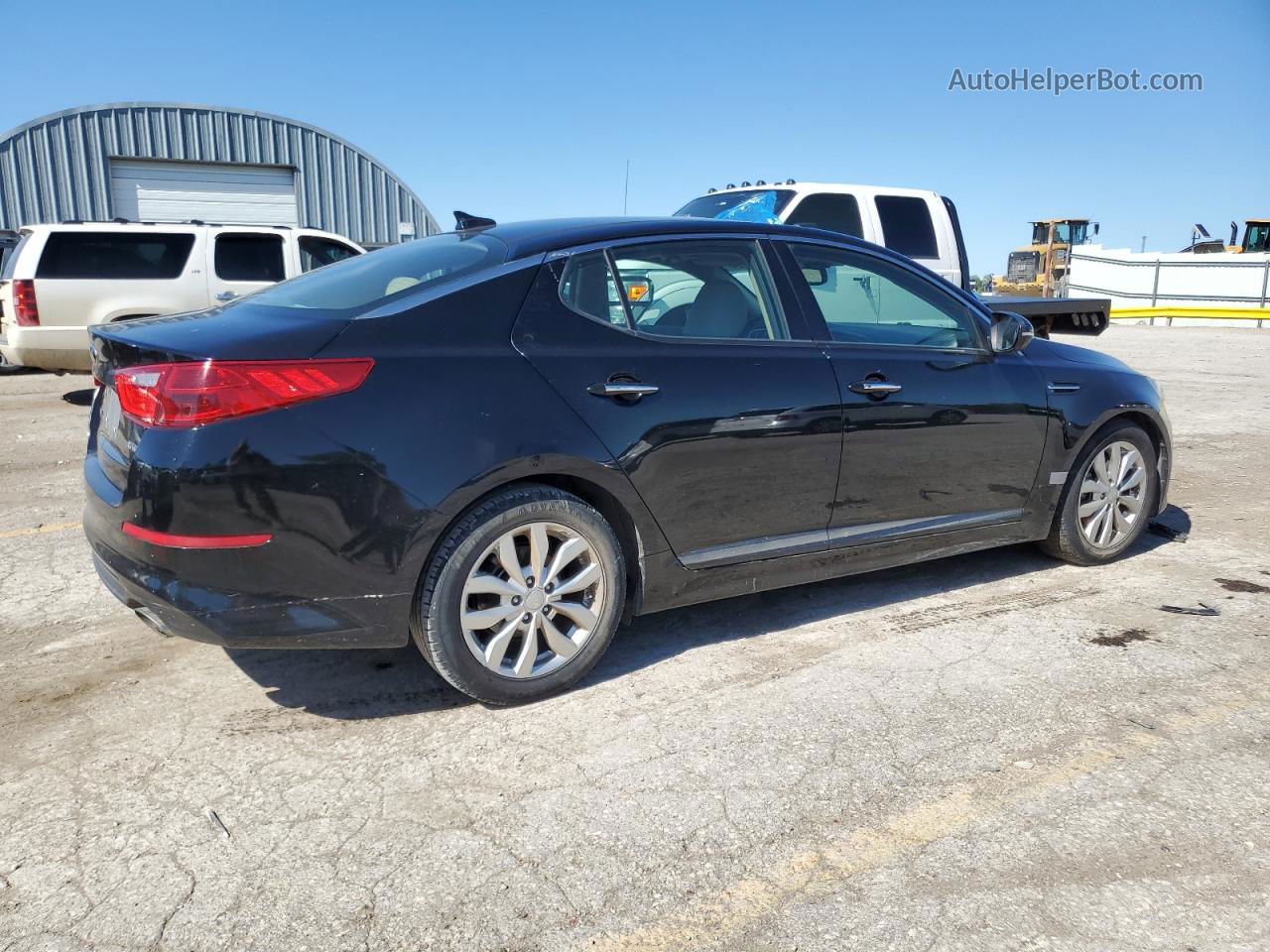 2014 Kia Optima Ex Black vin: 5XXGN4A77EG339685