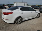 2015 Kia Optima Ex White vin: 5XXGN4A77FG365298