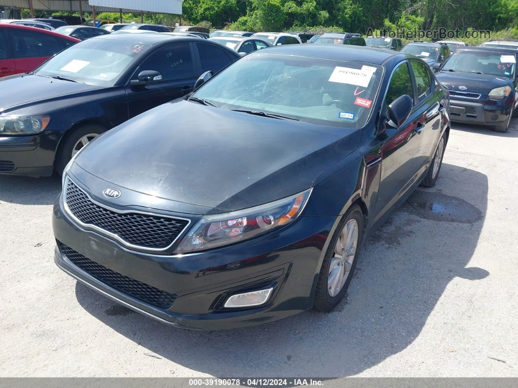 2015 Kia Optima Ex Черный vin: 5XXGN4A77FG421420