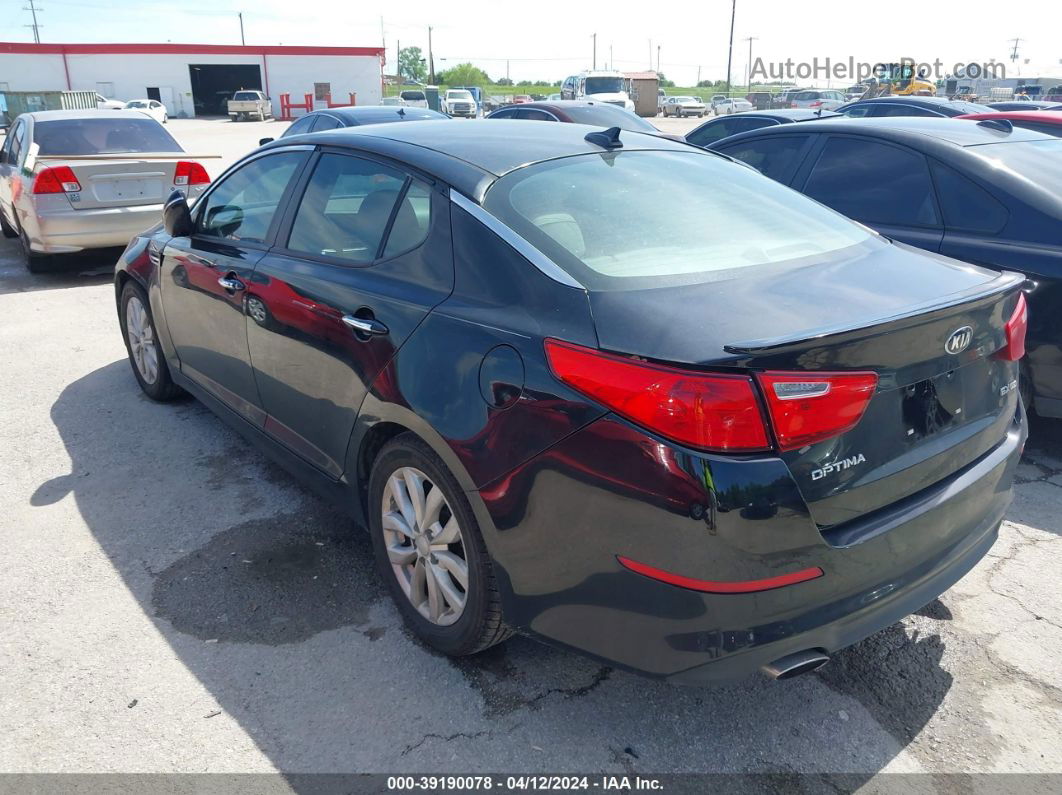 2015 Kia Optima Ex Черный vin: 5XXGN4A77FG421420