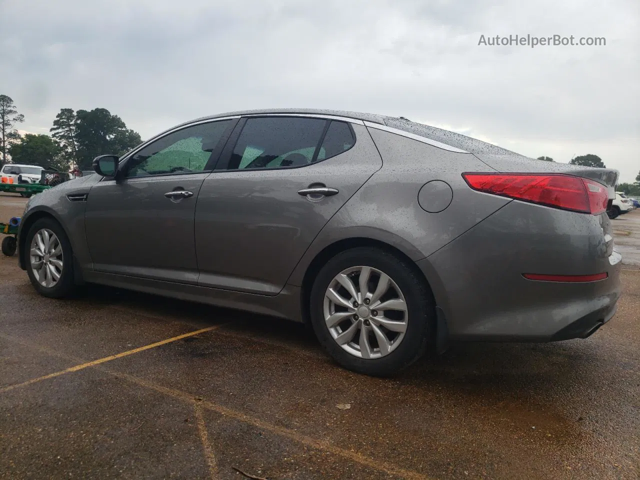 2015 Kia Optima Ex Gray vin: 5XXGN4A77FG518309