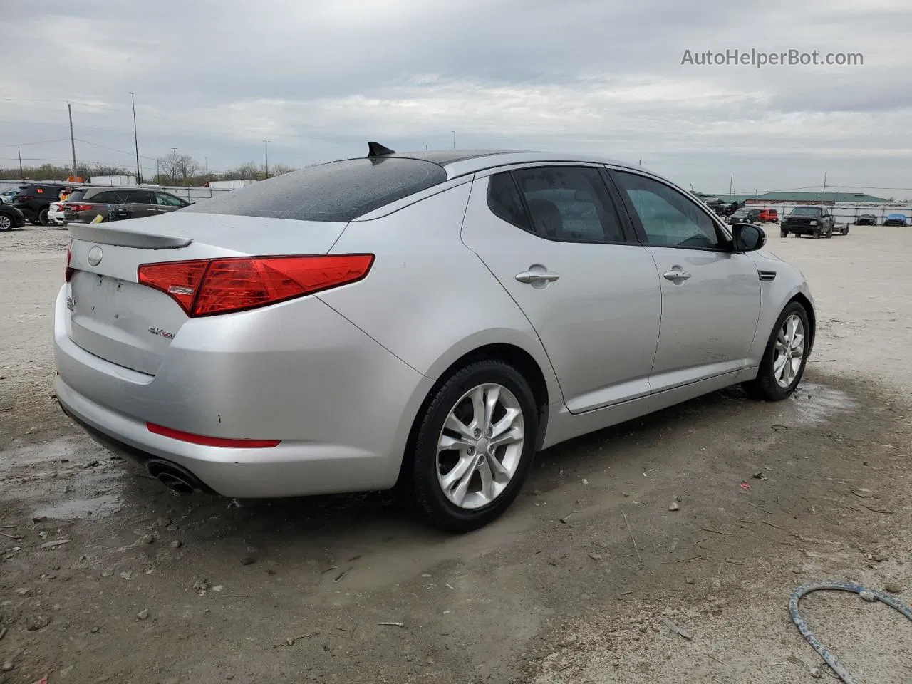 2013 Kia Optima Ex Silver vin: 5XXGN4A78DG179900