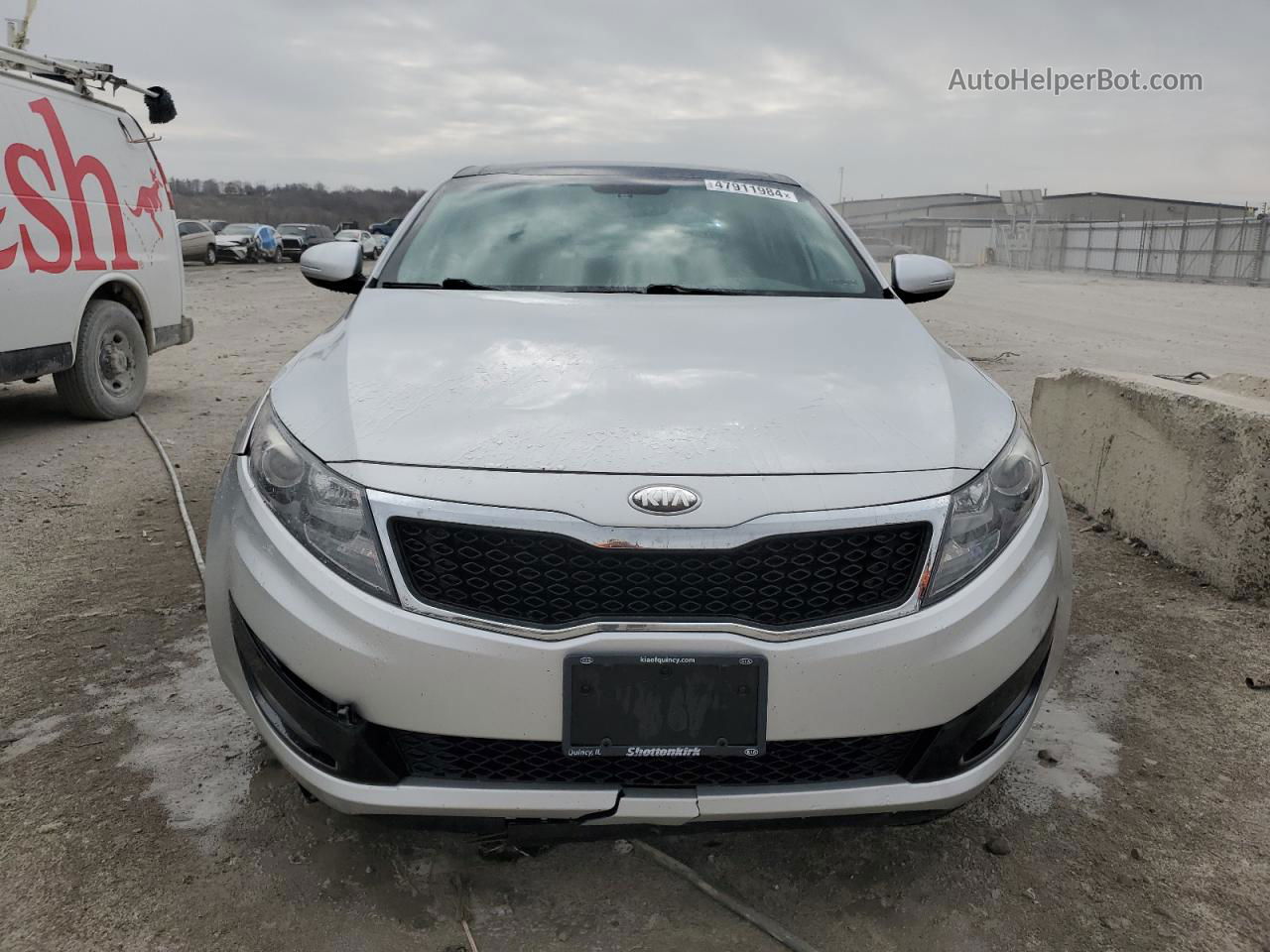 2013 Kia Optima Ex Silver vin: 5XXGN4A78DG179900