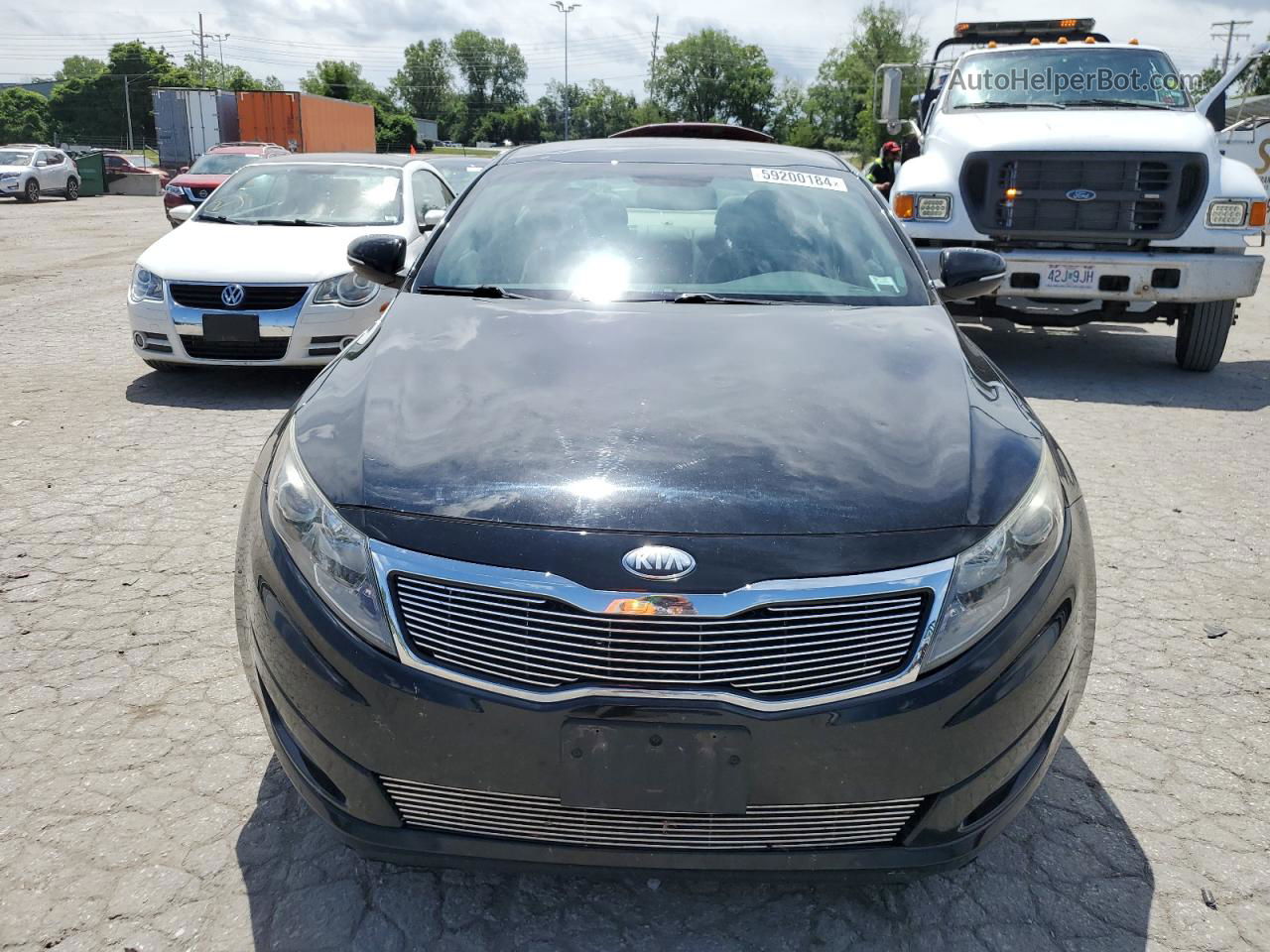 2013 Kia Optima Ex Black vin: 5XXGN4A78DG241148