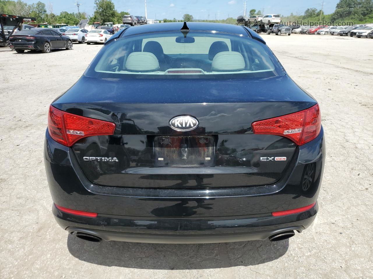 2013 Kia Optima Ex Black vin: 5XXGN4A78DG241148