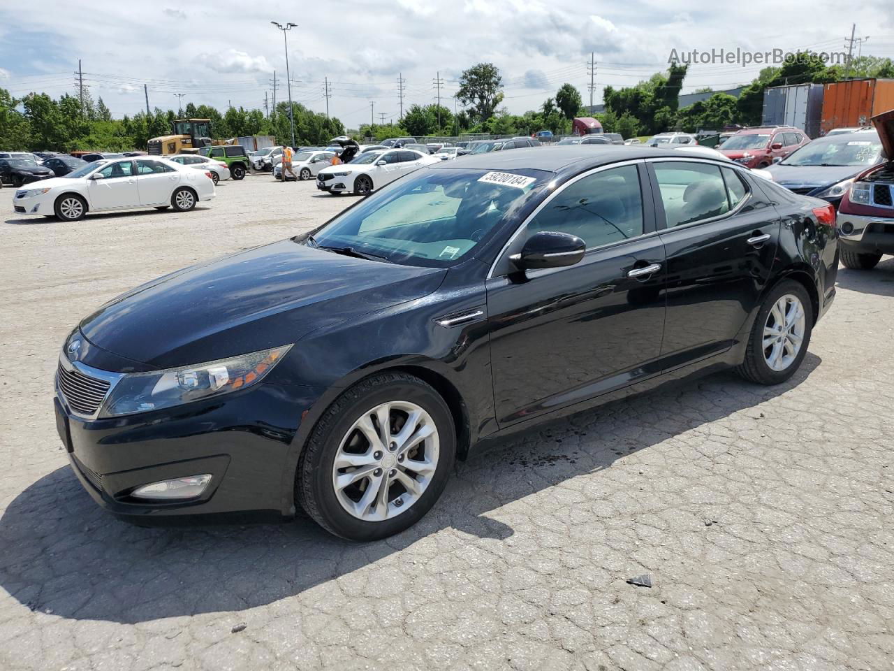 2013 Kia Optima Ex Black vin: 5XXGN4A78DG241148