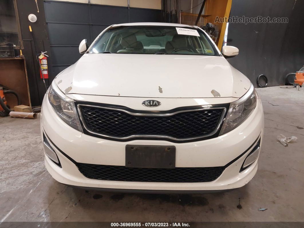 2014 Kia Optima Ex Белый vin: 5XXGN4A78EG262146