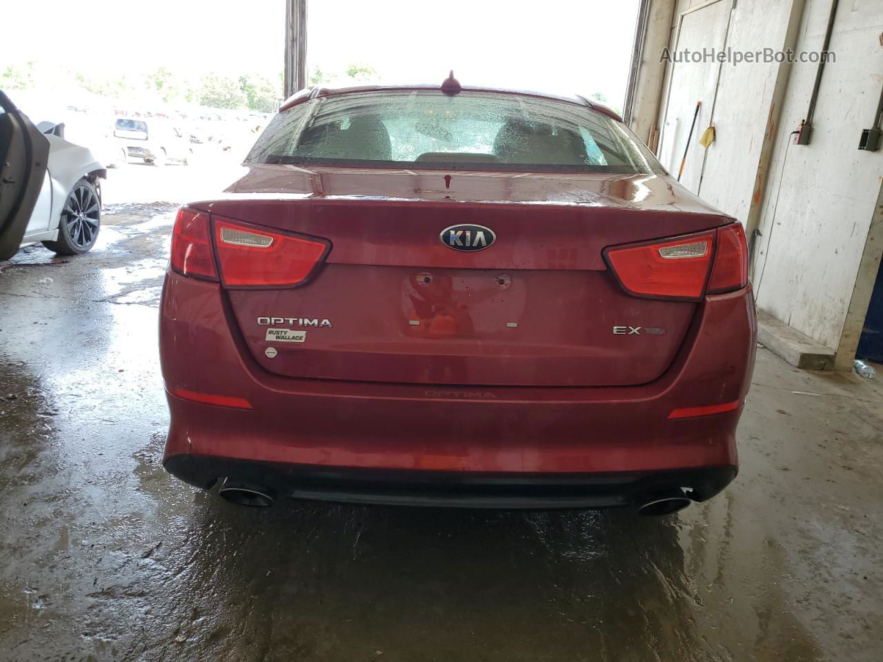 2014 Kia Optima Ex Burgundy vin: 5XXGN4A78EG277178