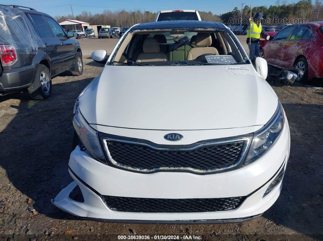 2014 Kia Optima Ex Белый vin: 5XXGN4A78EG288052